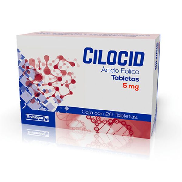 ACIDO FOLICO 5 MG – CILOCID – RCD Pharma – Farmacia de Alta