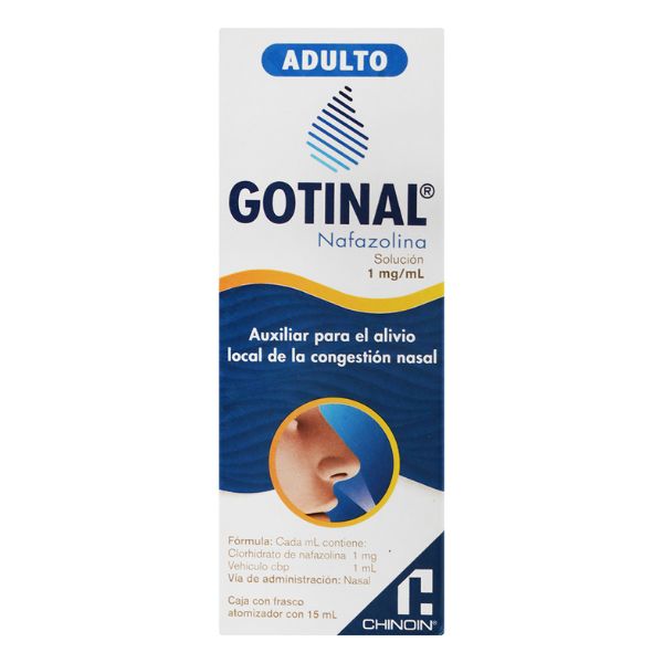 Gotinal (Nafazolina) Descongestionante Nasal 15 ml