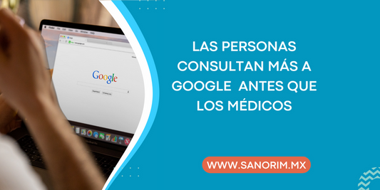 ¿Sabías que hoy en día, la mayoría de las personas recurren a Google antes que a los médicos cuando tienen preguntas sobre su salud?