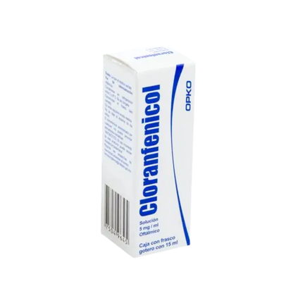 Cloranfenicol Gotas Oftalmico 5mg/15ml  | Opko