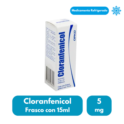 Cloranfenicol Gotas Oftalmico 5mg/15ml  | Opko