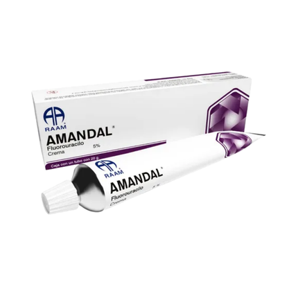 Fluorouracilo Crema 5% Tubo con 20 g Amandal RAAM Laboratorios