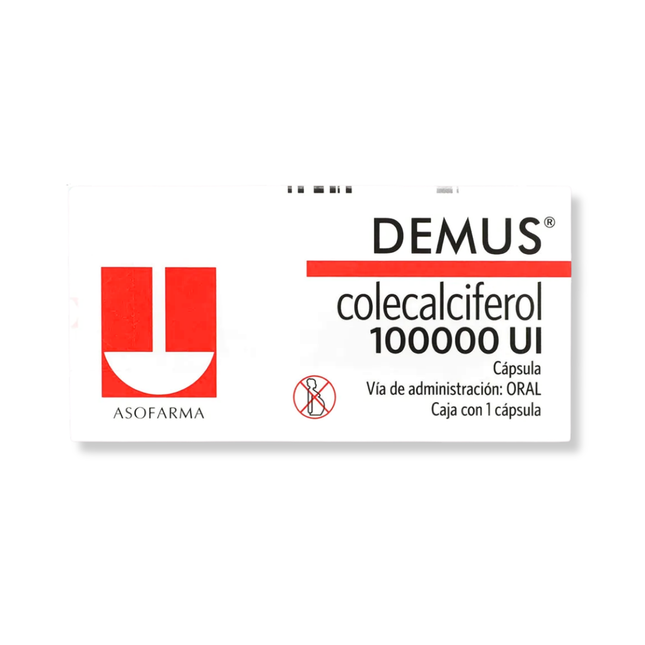 Demus Colecalciferol100000 UI Caja con 1 Capsula