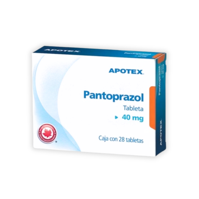 Pantoprazol 40mg Caja con 28 Tabletas Apotex