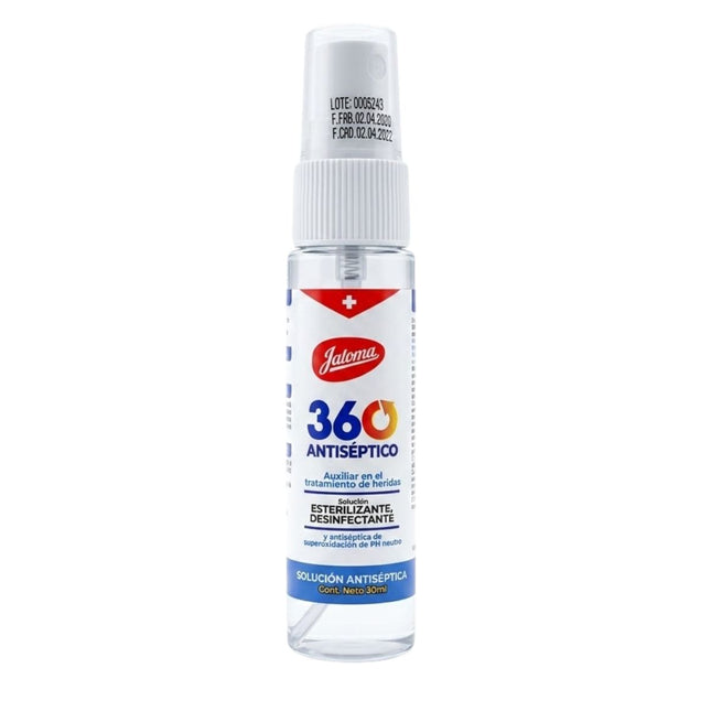 360 Antiséptico Frasco Atomizador de 30 mL