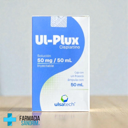 Cisplatino 50mg Frasco Ampula de 50 mL inyectable Ul-plux