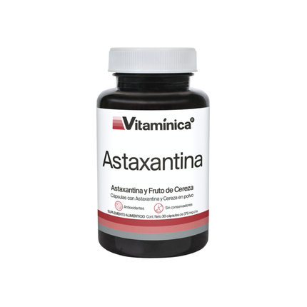 Astaxantina 20 mg Caja con 30 Cápsulas