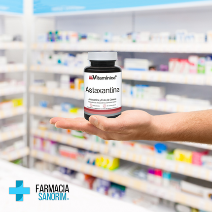 Astaxantina 20 mg Caja con 30 Cápsulas