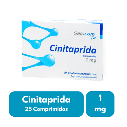 Cinitaprida 1 mg Caja con 25 Comprimidos