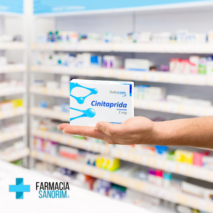 Cinitaprida 1 mg Caja con 25 Comprimidos
