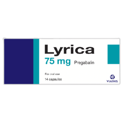 Lyrica (Pregabalina) 75mg Caja con 14 Cápsulas