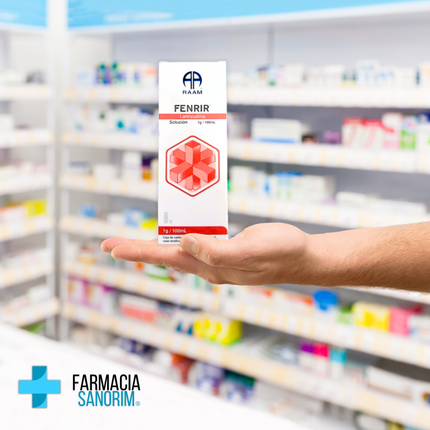 Fenrir (Lamivudina )Solucion 1g/100ml Caja con Frasco de 240ml