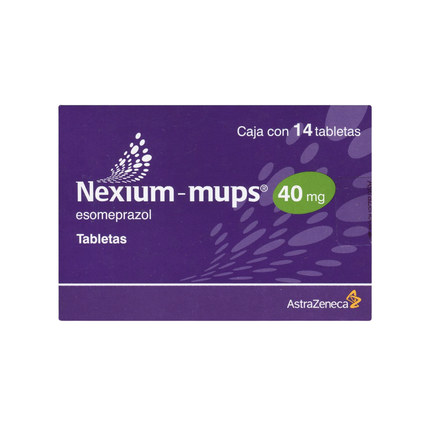 Esomeprazol 40mg Nexium-mups Caja con 14 Tabletas