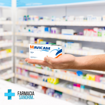 Mavicam (Meloxicam) 15mg Caja con 10 Tabletas