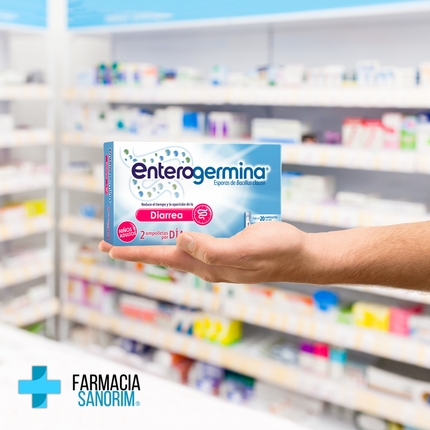 Enterogermina (Esporas de Bacillus Clausii) 2 Billones UFC Oral Caja con 20 Ampolletas de 5mL