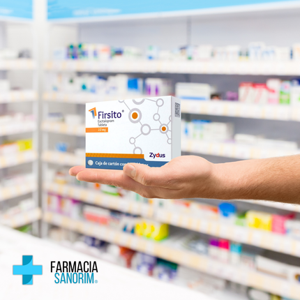 Firsito (Escitalopram) 10mg Caja con 14 Tabletas