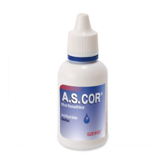 A.S.Cor (Norfenefrina) Frasco Gotero con 24 ml