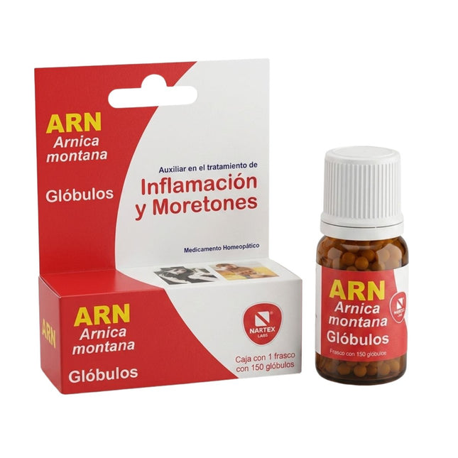 Árnica ARN (Árnica Montana) Caja con 1 Frasco con 150 Glóbulos