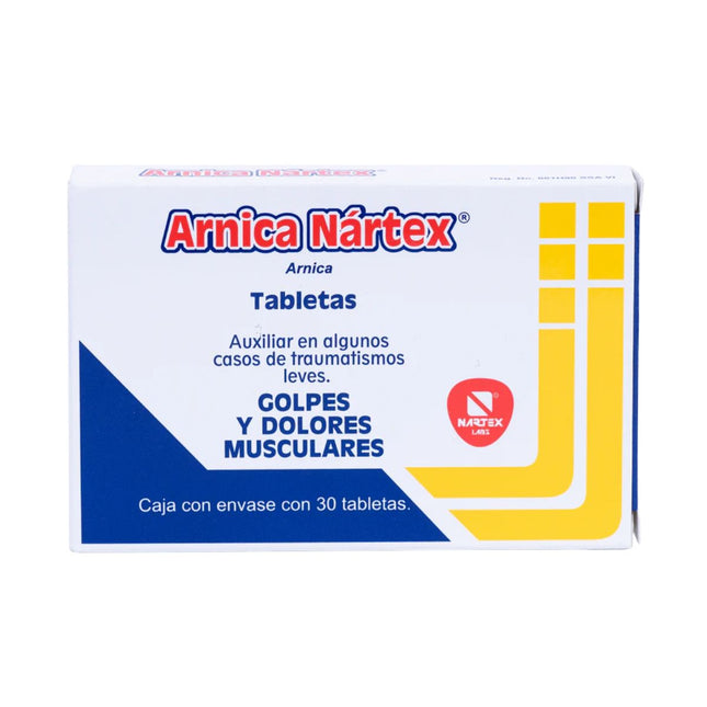 Árnica (Árnica Montana) Caja con 30 Tabletas