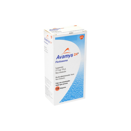 Avamys 2A Furoato de Fluticasona Suspensión Para Inhalación 120 Dosis