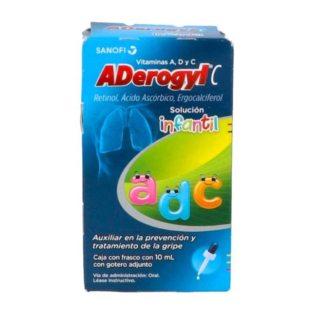 Aderogyl C Infantil Frasco Gotero con 10 ml