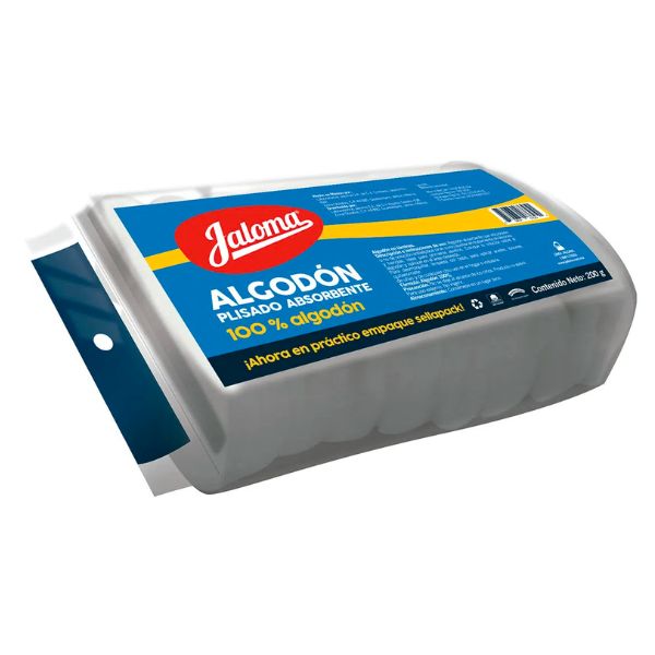 Algodon Plisado Absorbente Bolsa 200 g Jaloma