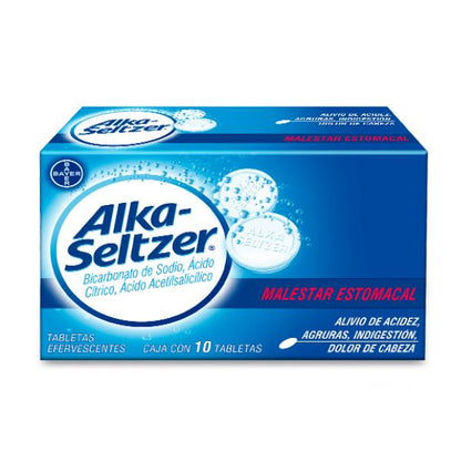 Alka-Seltzer Caja con 12 Tabletas