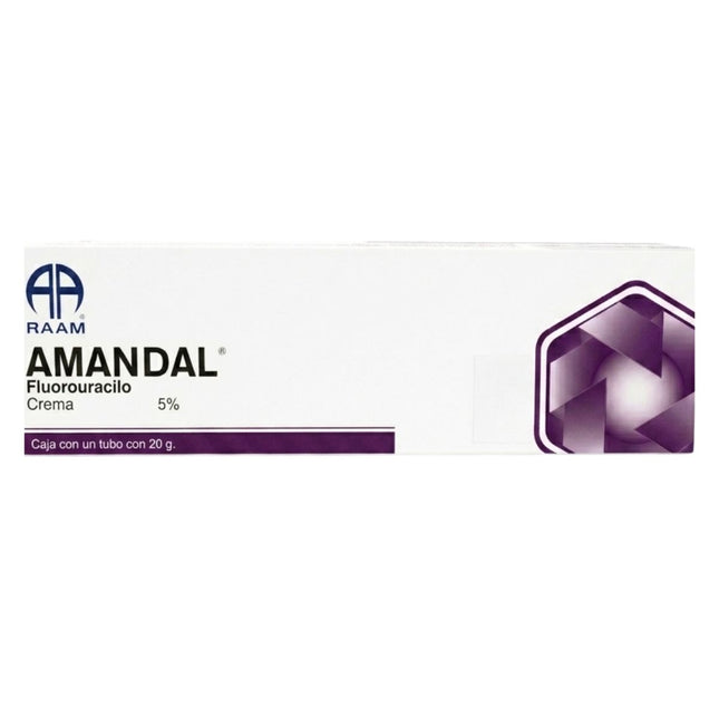 Amandal  (Fluorouracilo) Crema 5% Tubo con 20 g