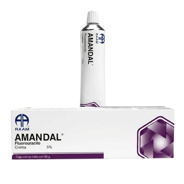 Amandal  (Fluorouracilo) Crema 5% Tubo con 20 g