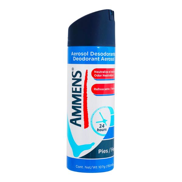 Ammens Aerosol Desodorante para Pies 150 ml