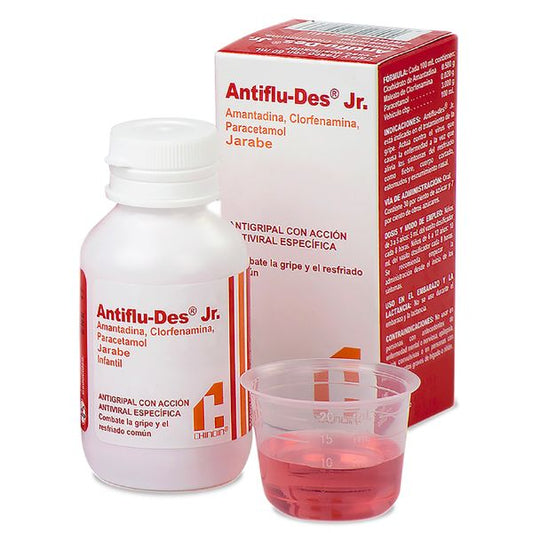 Antiflu-Des Infantil (Amantadina, Clorfenamina, Paracetamol) Jarabe