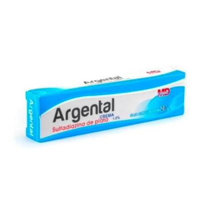 Argental (Sulfadiazina de Plata) Crema 1% Tubo con 28 g