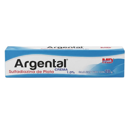 Argental (Sulfadiazina de Plata) Crema 1% Tubo con 28 g
