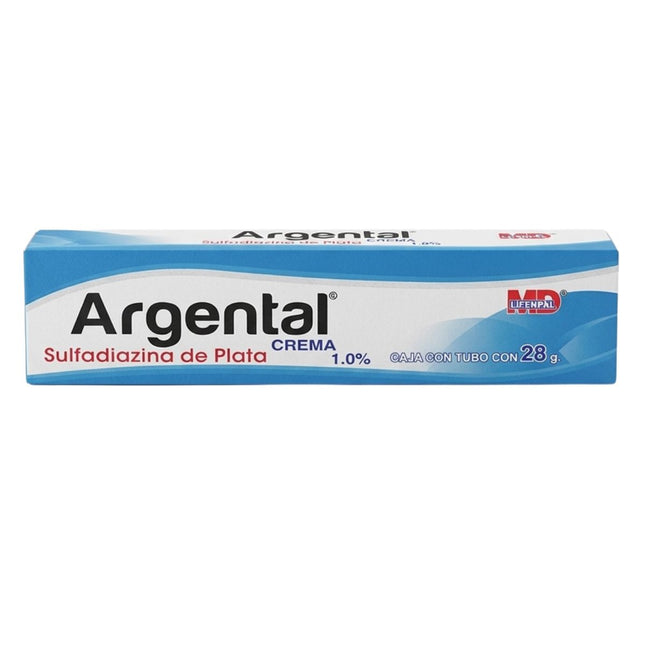 Argental (Sulfadiazina de Plata) Crema 1% Tubo con 28 g
