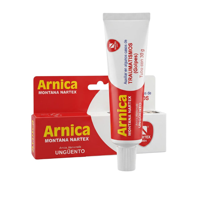 Arnica Pomada (Árnica Montana, Hamamelis) Caja con Tubo con 30 g