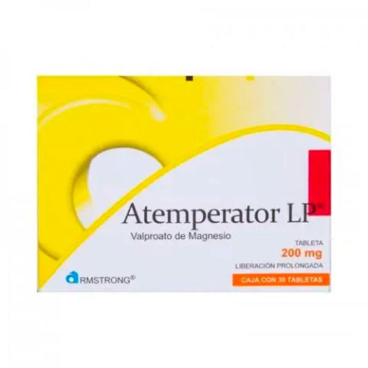 Atemperator Lp (Valproato de Magnesio) 200 Mg Caja Con 30 Tabletas