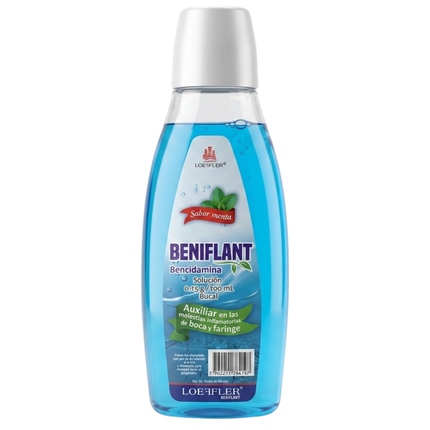 Beniflant (Bencidamina) Solución 0.15g/100ml Frasco con 360 mL