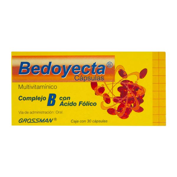 Bedoyecta Caja con 30 Cápsulas – Farmacia Sanorim