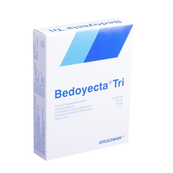 Bedoyecta Tri 5 Jeringas con 2 ml