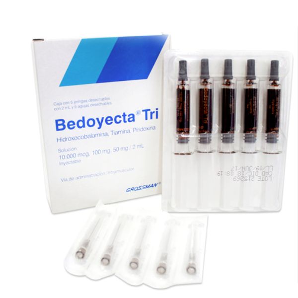 Bedoyecta Tri 5 Jeringas con 2 ml – Farmacia Sanorim