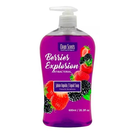 Jabon Liquido para Manos Berries Explosion 600 ml Clear Scents
