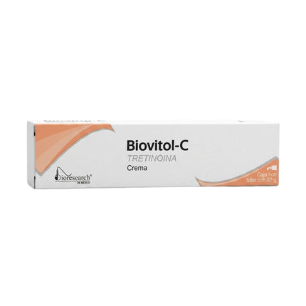 Biovitol-C (Tretinoína) 0.05g Tubo con 20g