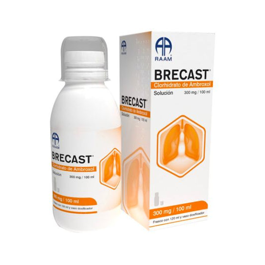 Brecast Clorhidrato de Ambroxol Solucion 300 mg/100 ml