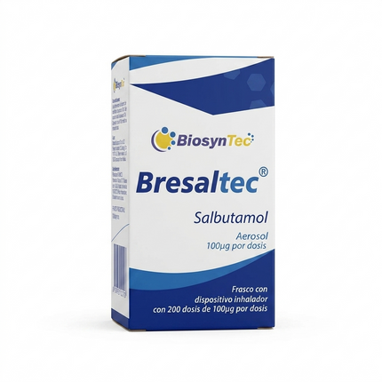 Bresaltec (Salbutamol) Aerosol 100 mcg por Dosis Frasco con 200 Dosis