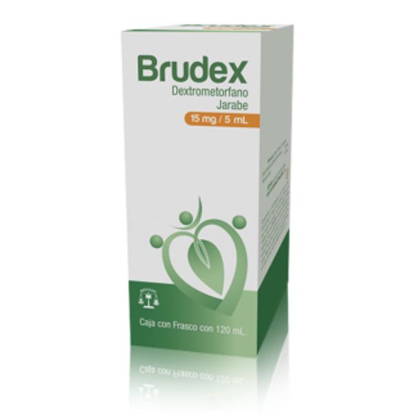 Brudex (Dextrometorfano) 300 mg/ 100 ml Jarabe para Adulto