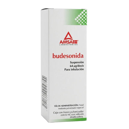 Budesonida 64 µg Suspensión Nasal 120 Dosis