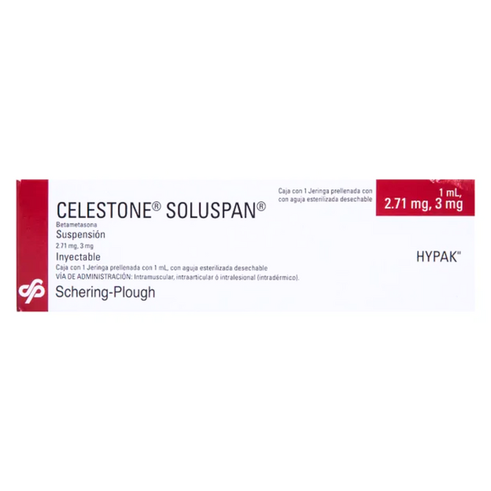 Celestone Injectable Celestone Soluspan Betametasona Hypak Suspensión Inyectable – Farmacia ...