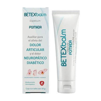 Betexbalm Pomada (Auxiliar para Dolor Articular) Tubo con 65g | Nartex