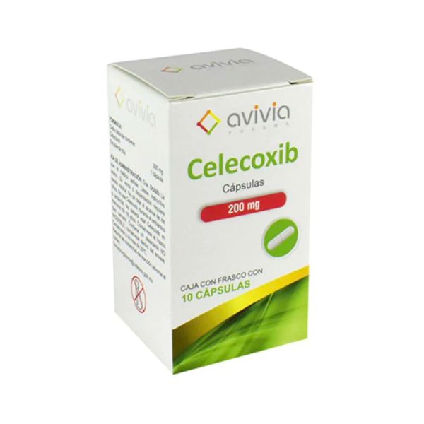 Celecoxib 200 mg Caja Con 10 Cápsulas