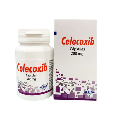 Celecoxib 200 mg Frasco con 20 Cápsulas Ultra Laboratorios